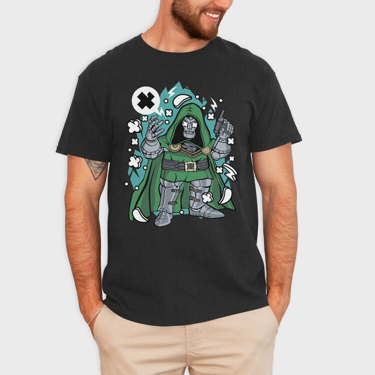 Dread Lord Cloak, Tricou Barbati (Unisex)