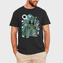 Dread Lord Cloak, Tricou Barbati (Unisex)
