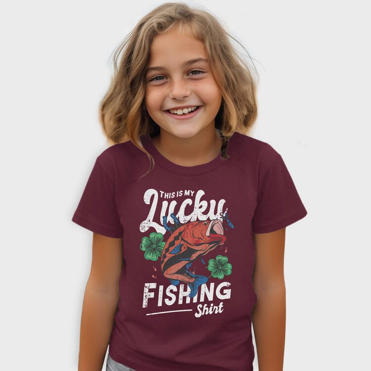 Lucky Fishing, Tricou Copii