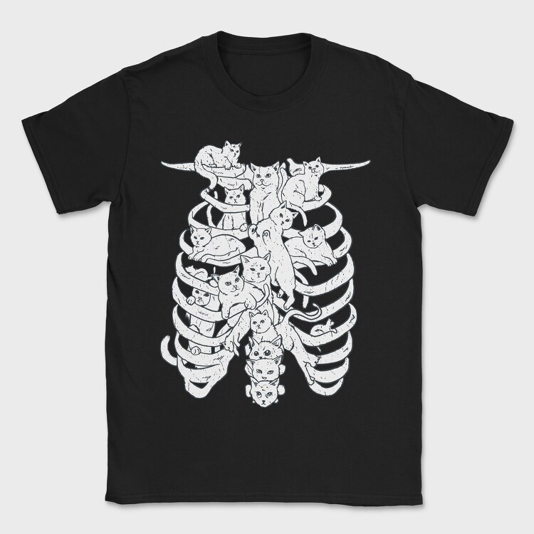 Cat Spine, Tricou Barbati (Unisex)