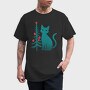 Christmas Cat Flat, Tricou Barbati (Unisex)