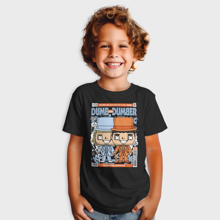 Dumb And Dumber Pop Art, Tricou Copii