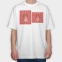 Christmas Dog, Tricou Oversize Barbati (Unisex)