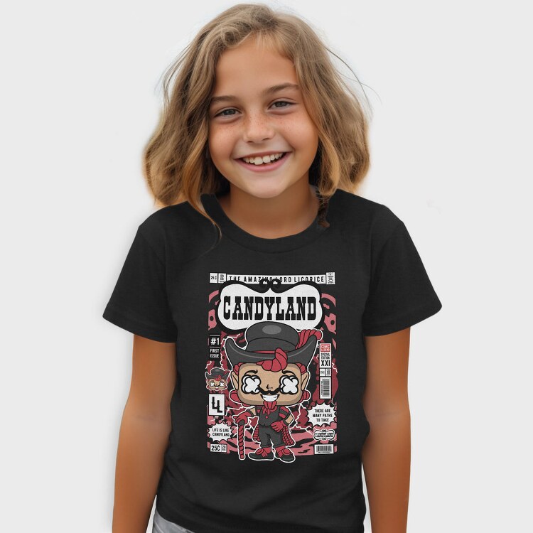 Candyland Licorice Devil, Tricou Copii