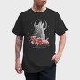 Wolf Moon Flowers, Tricou Barbati (Unisex)