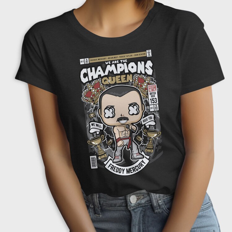Queen Rock Pop, Tricou Femei