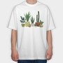 Guinea Pig Animals In Winter Mug Request, Tricou Oversize Barbati (Unisex)