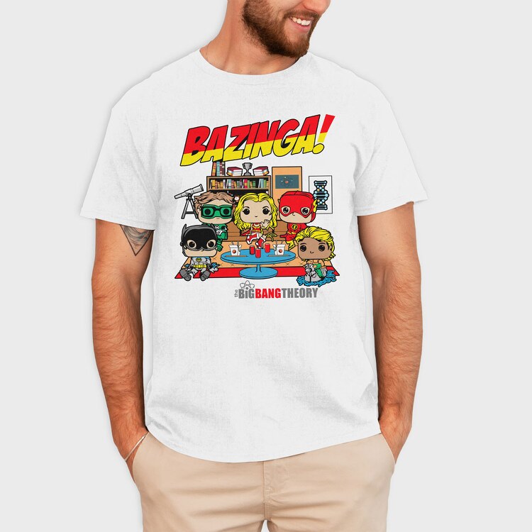 Bazinga Comics, Tricou Barbati (Unisex)