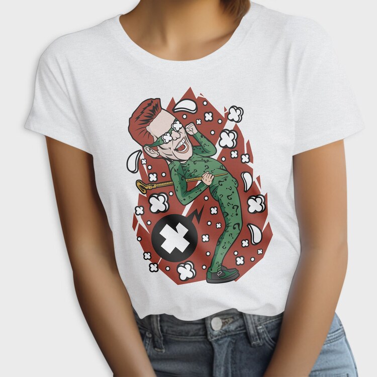 Question Mark Clown, Tricou Femei
