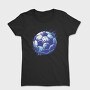 Grunge Soccer Ball Football, Tricou Femei