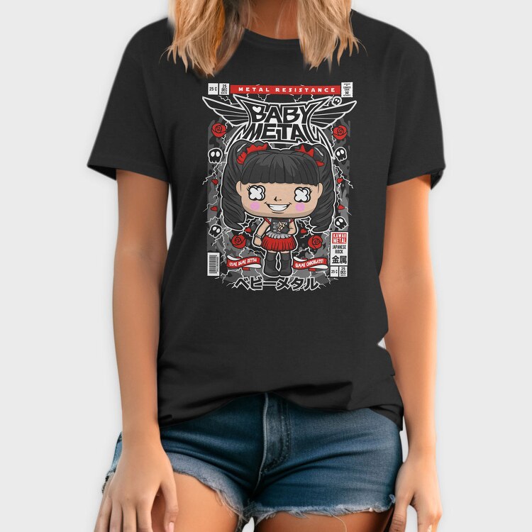 Metal Baby Kawaii, Tricou Barbati (Unisex)