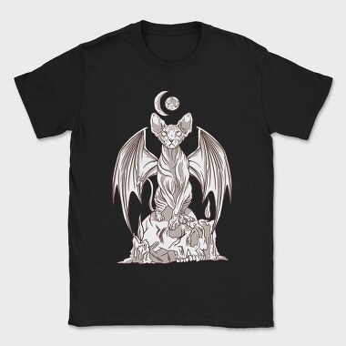 Evil Sphynx Cat, Tricou Barbati (Unisex)
