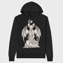 Evil Sphynx Cat, Hanorac Oversize Barbati (Unisex)