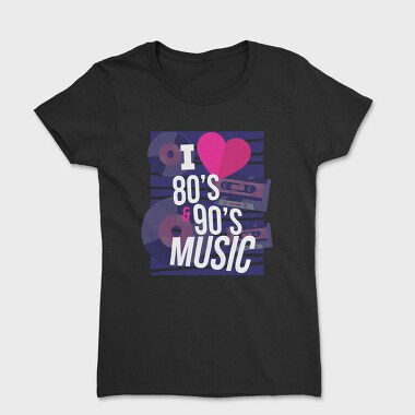 80 S and 90 S Music, Tricou Femei