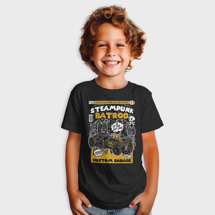 Steampunk Batmobile, Tricou Copii