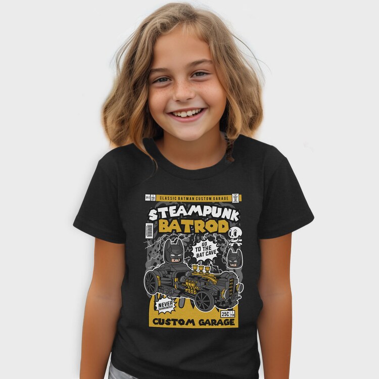Steampunk Batmobile, Tricou Copii