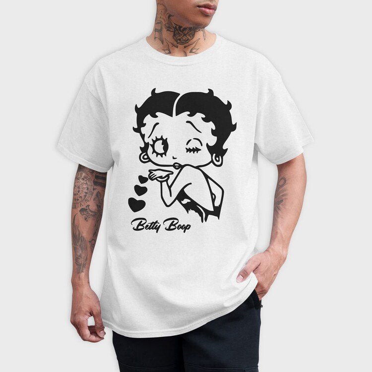 Betty Boop 56, Tricou Barbati (Unisex)