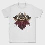 Steampunk Viking Skull, Tricou Barbati (Unisex)