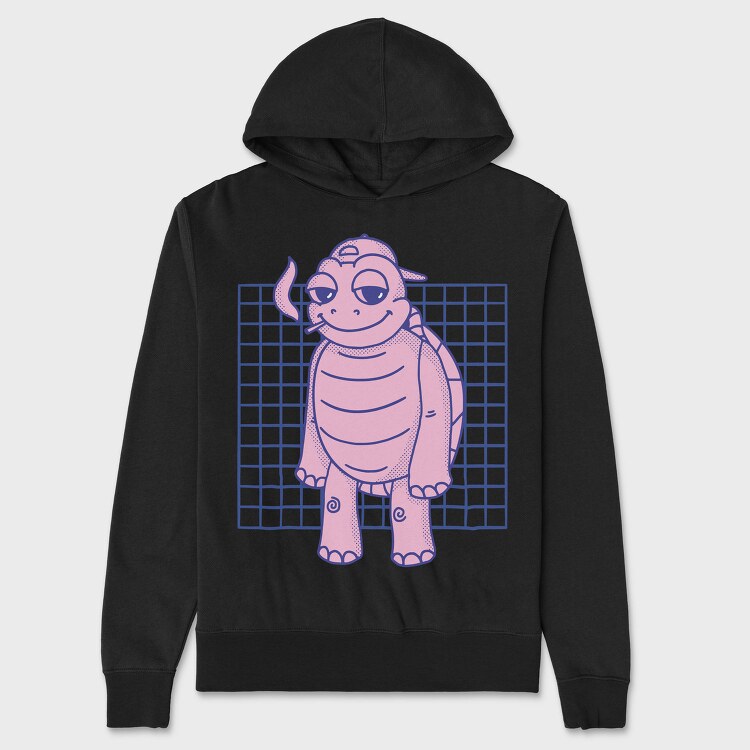 Stoned Turtle, Hanorac Oversize Barbati (Unisex)