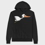 Stork Flight, Hanorac Oversize Barbati (Unisex)