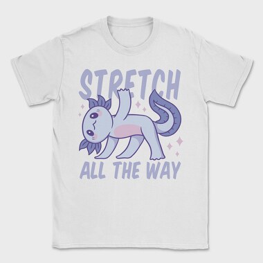 Stretching Fitness Axolotl Yoga 01, Tricou Barbati (Unisex)