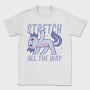 Stretching Fitness Axolotl Yoga 01, Tricou Barbati (Unisex)