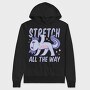 Stretching Fitness Axolotl Yoga 01, Hanorac Oversize Barbati (Unisex)