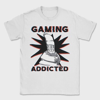Strong Hand Funny Gamer Gaming, Tricou Barbati (Unisex)