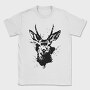 Stylized Roebuck, Tricou Barbati (Unisex)