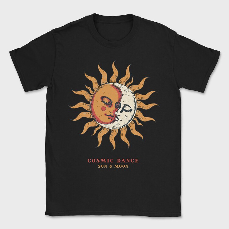 Sun And Moon Love Whimsigoth, Tricou Barbati (Unisex)