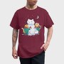 Christmas Cats Snowman, Tricou Barbati (Unisex)