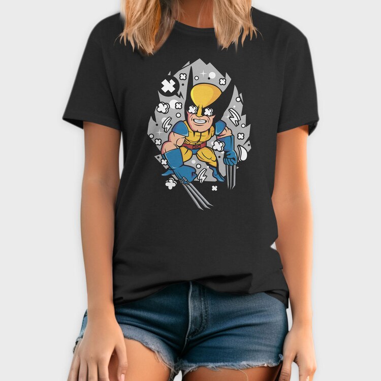 Wolverine Thunder Strike, Tricou Barbati (Unisex)
