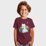 Christmas Cats Snowman, Tricou Copii