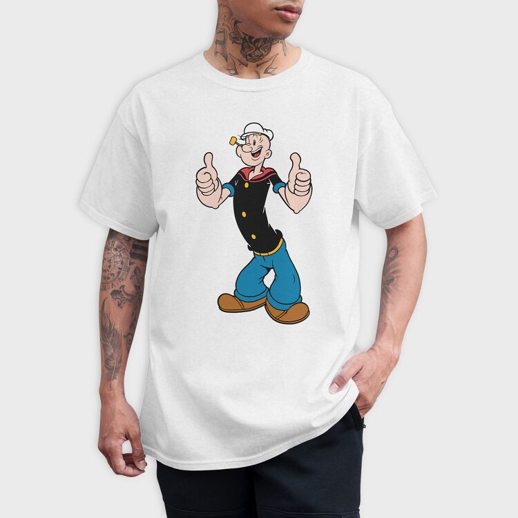 Popeye 12, Tricou Barbati (Unisex)