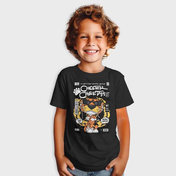 Cheesy Cheetah Vibes, Tricou Copii