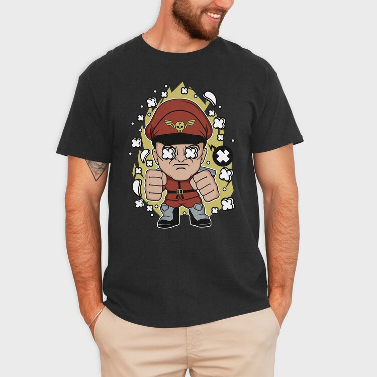 Military Punk Warrior, Tricou Barbati (Unisex)