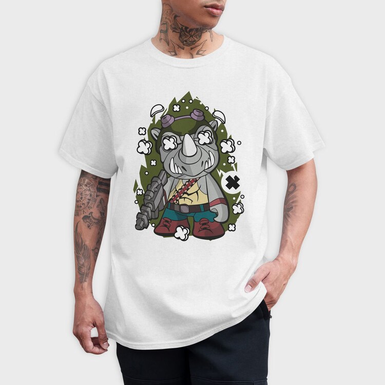 Rhino Riot Squad, Tricou Barbati (Unisex)