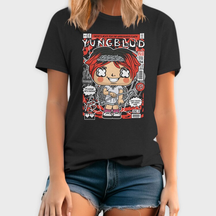 Yungblud Comic Pop Art, Tricou Barbati (Unisex)