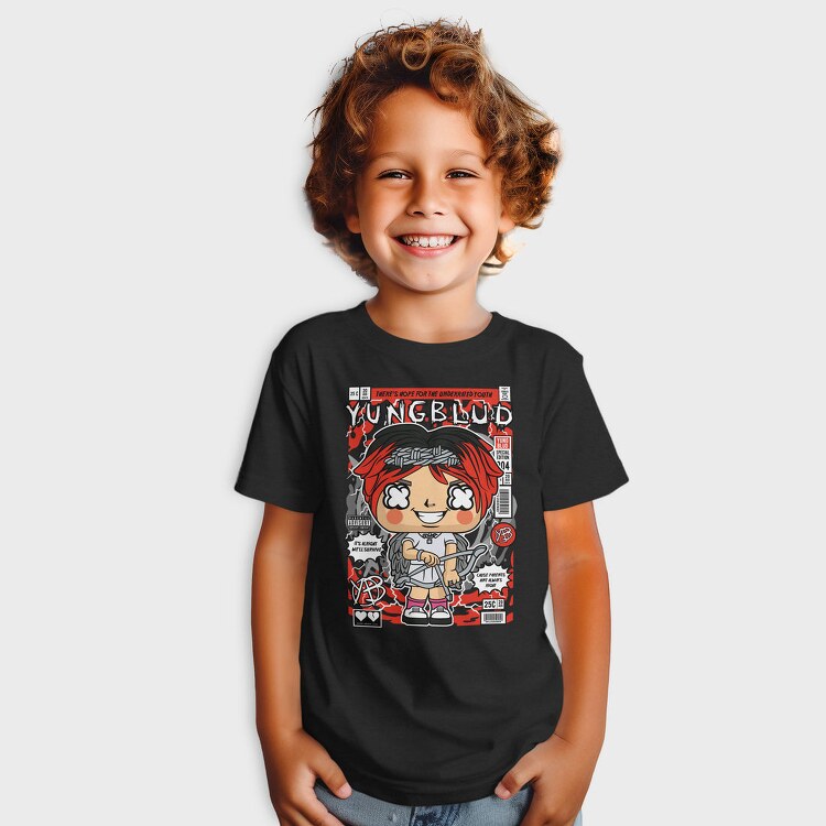 Yungblud Comic Pop Art, Tricou Copii