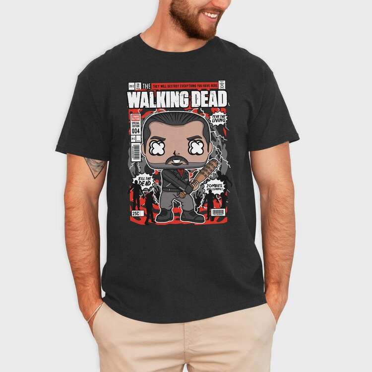 Zombie Apocalypse Pop Art, Tricou Barbati (Unisex)