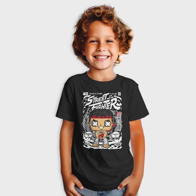 Street Fighter Pop Art, Tricou Copii