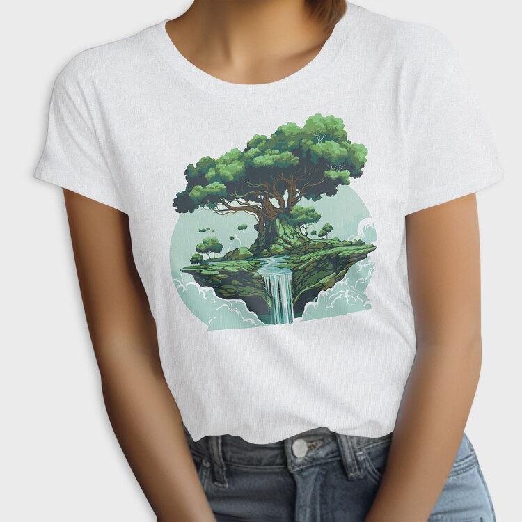 Tree Waterfall, Tricou Femei