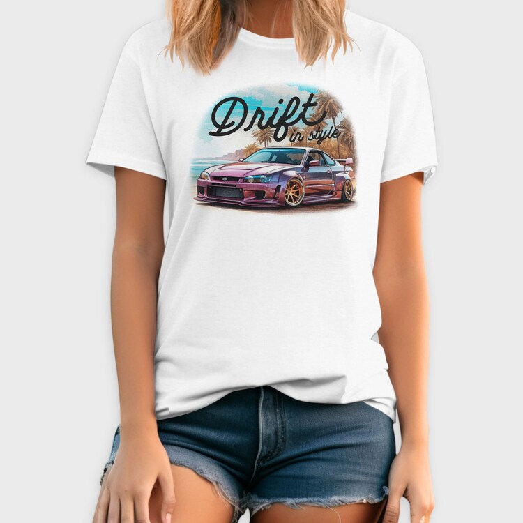 Drift Car, Tricou Barbati (Unisex)