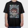 Jimi Hendrix Rock Star, Tricou Oversize Barbati (Unisex)