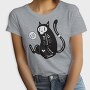Skeleton Cat, Tricou Femei