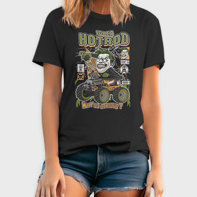 Joker Monster Truck, Tricou Barbati (Unisex)