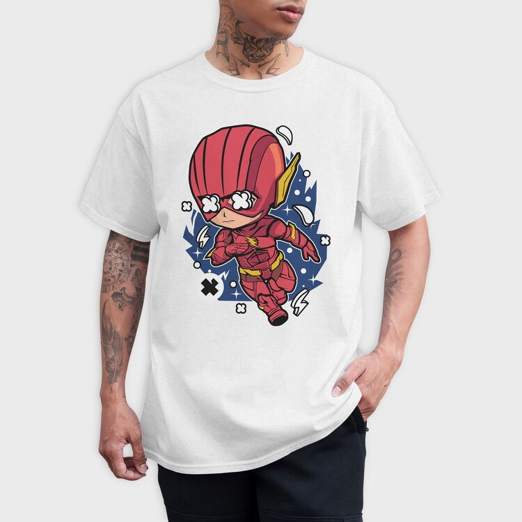 Flash Speedster, Tricou Barbati (Unisex)