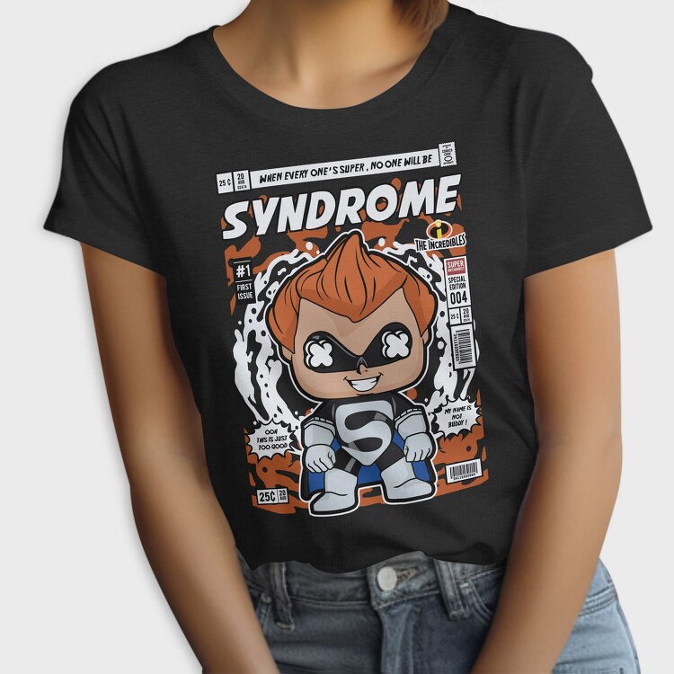 Superhero Chibi Comic, Tricou Femei