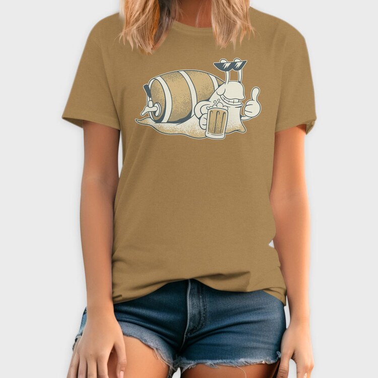 Snail Beer, Tricou Barbati (Unisex)