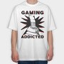 Strong Hand Funny Gamer Gaming, Tricou Oversize Barbati (Unisex)